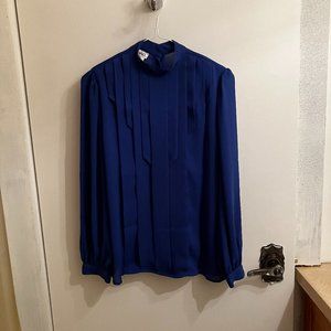 RACHAEL size 8 royal blue blouse